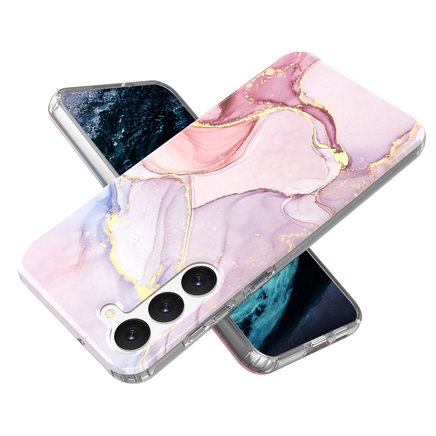 For Samsung Galaxy S23 GW18 IMD Marble Pattern Phone Case PC TPU Phone Cover For Samsung Galaxy S23 GW18 IMD Marble Pattern Phone Case PC TPU Phone Cover